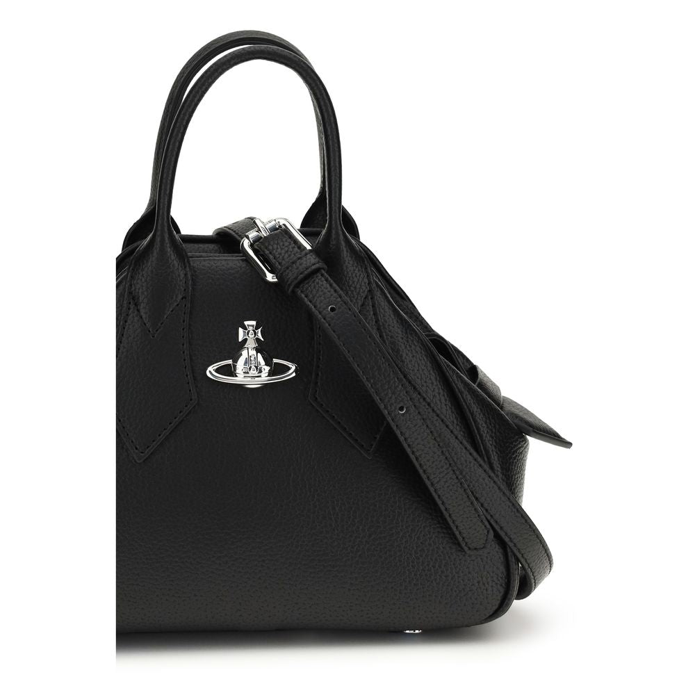 Black Calf Leather Bos Taurus Shoulder Bag - ventzia