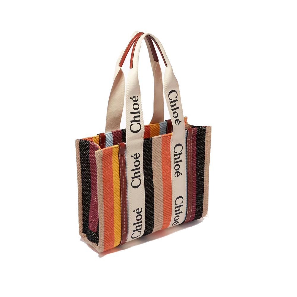 Beige Linen Tote Bag - ventzia