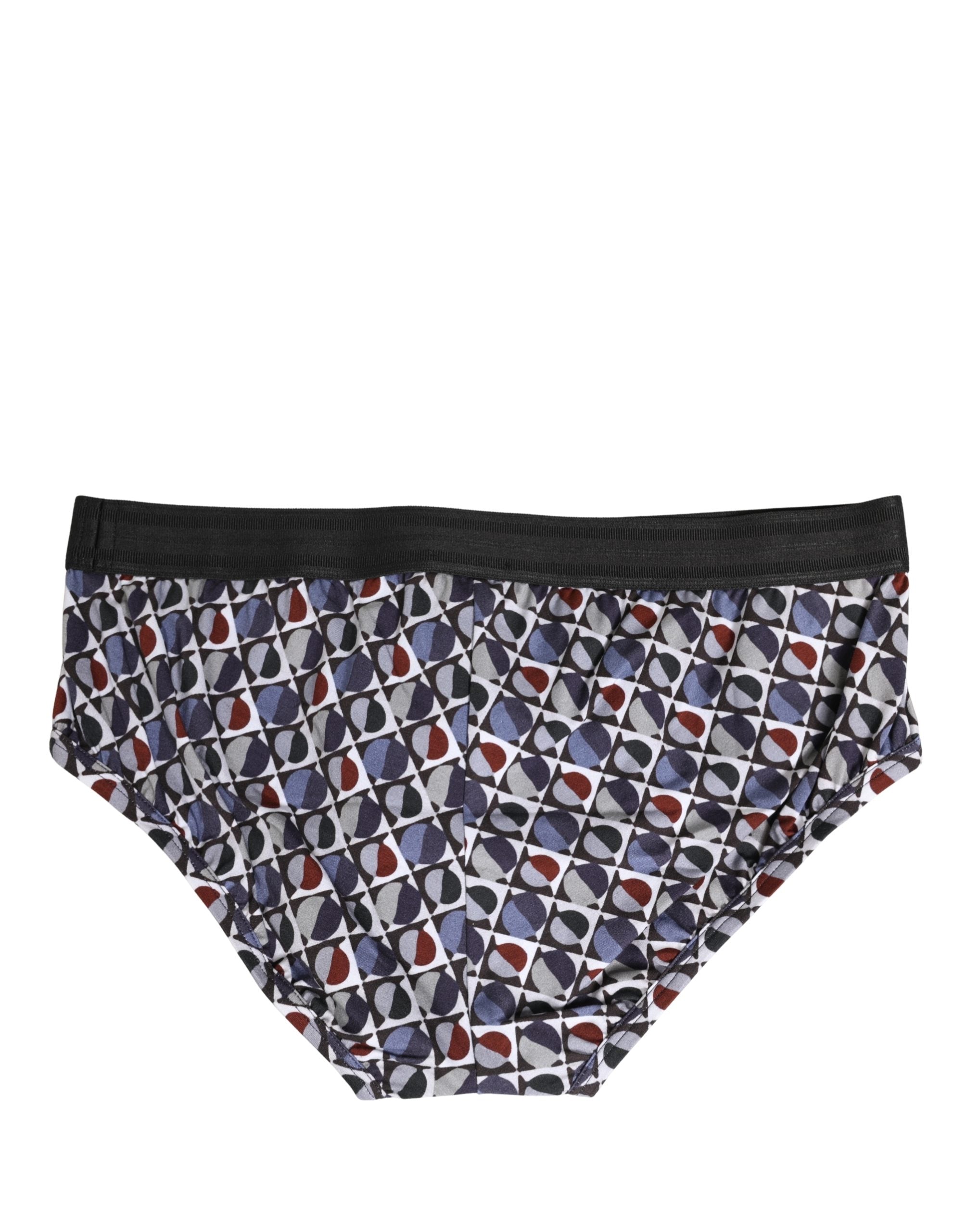 Multicolor Patterned Men Brando Brief Underwear - ventzia