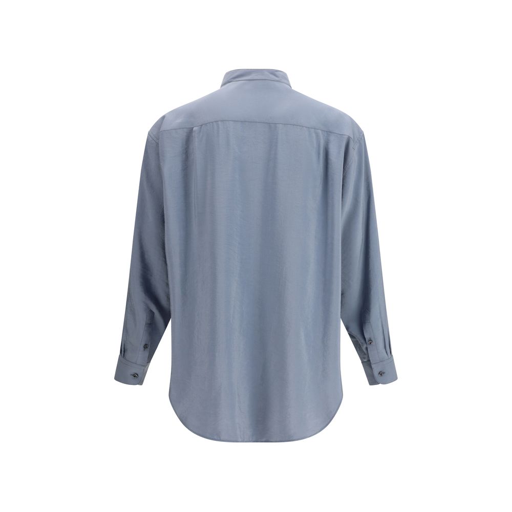 Gray Silk Shirt - ventzia