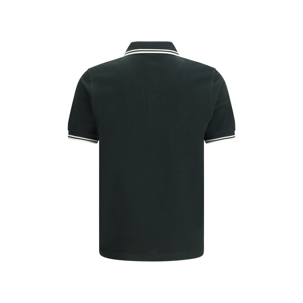 Bicolor Cotton Polo Shirt - ventzia