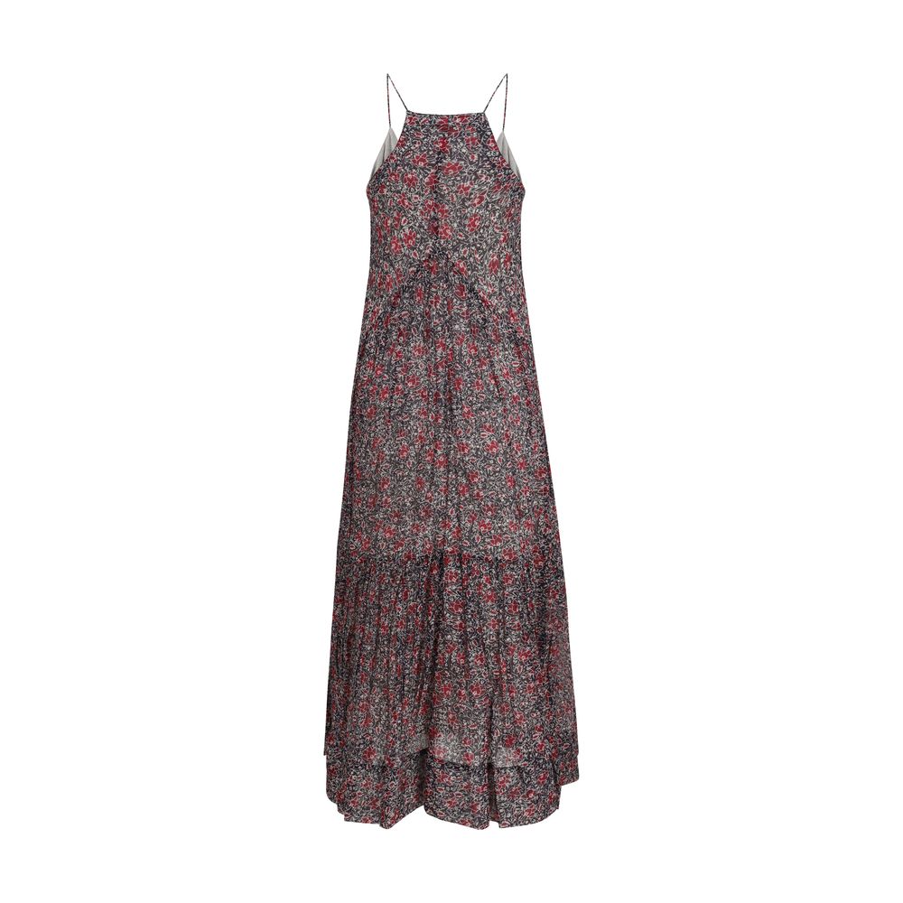 Multicolor Cotton Casual Dress - ventzia