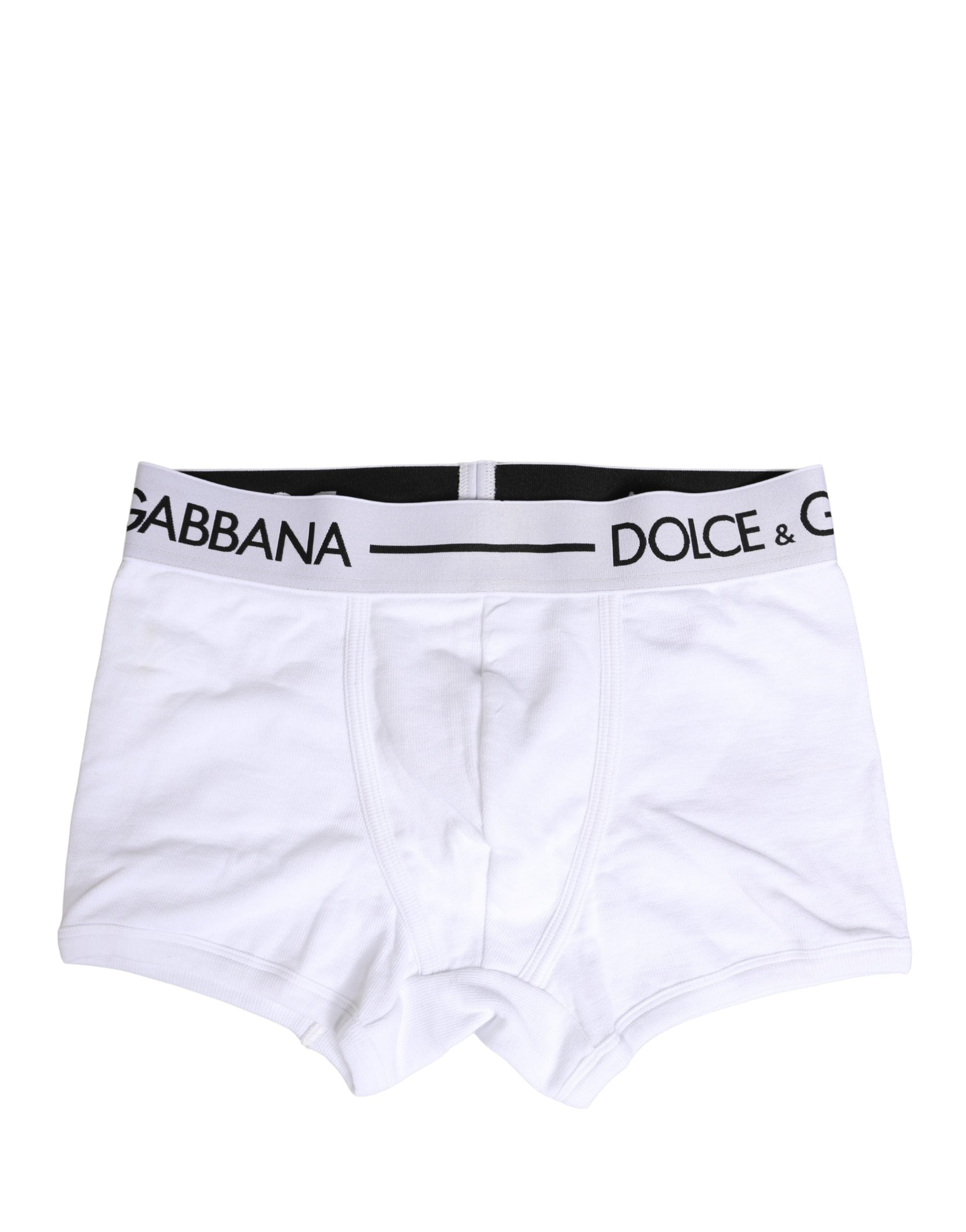 White Logo Waistband Regular Boxer Underwear - ventzia