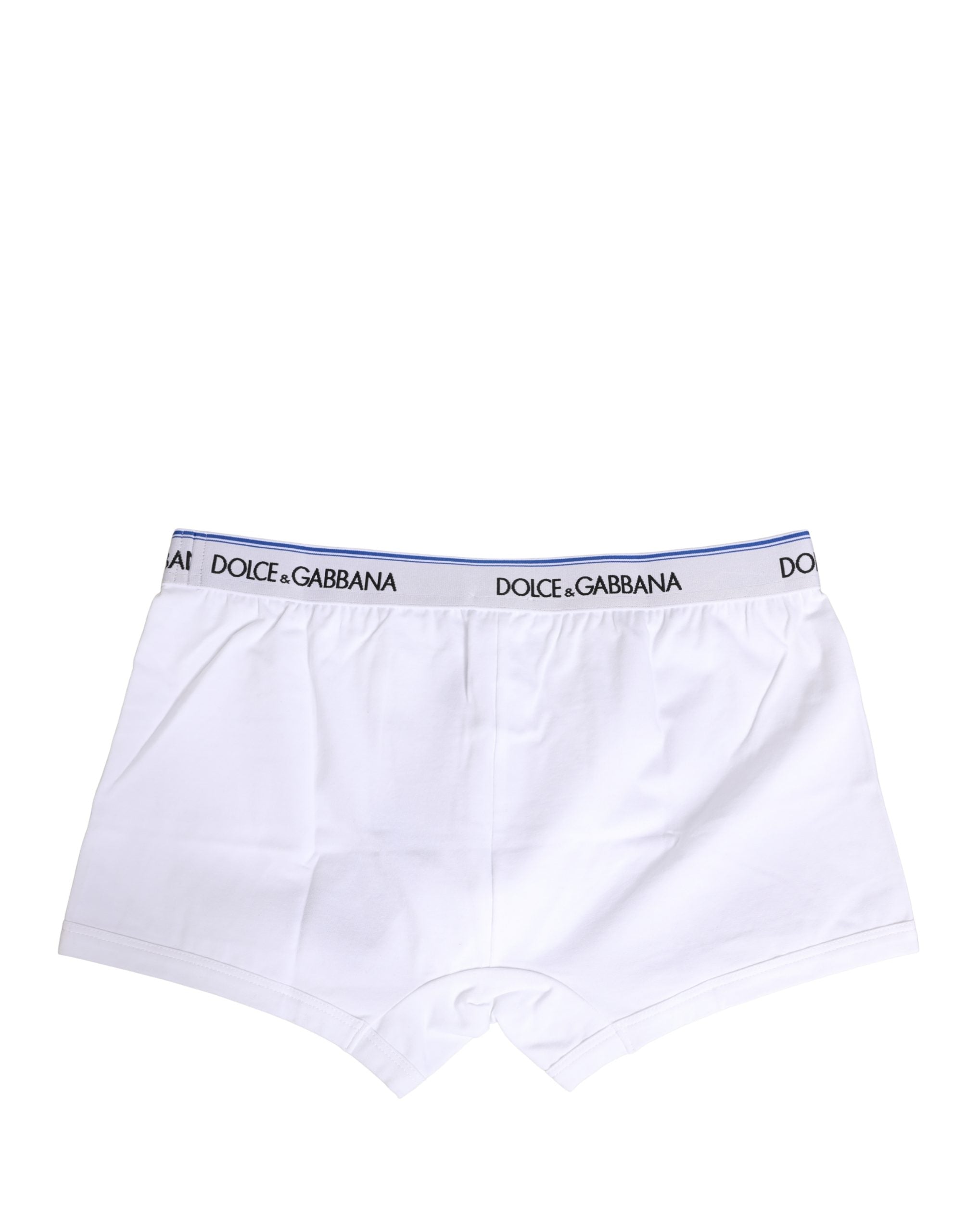 White Logo Waistband Regular Boxer Underwear - ventzia