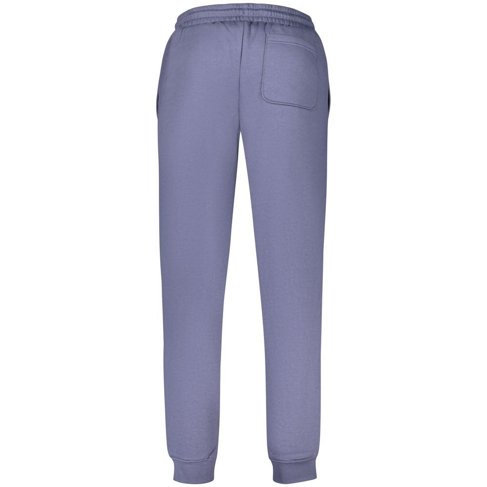 Blu Cotton Men Sweatpant - ventzia