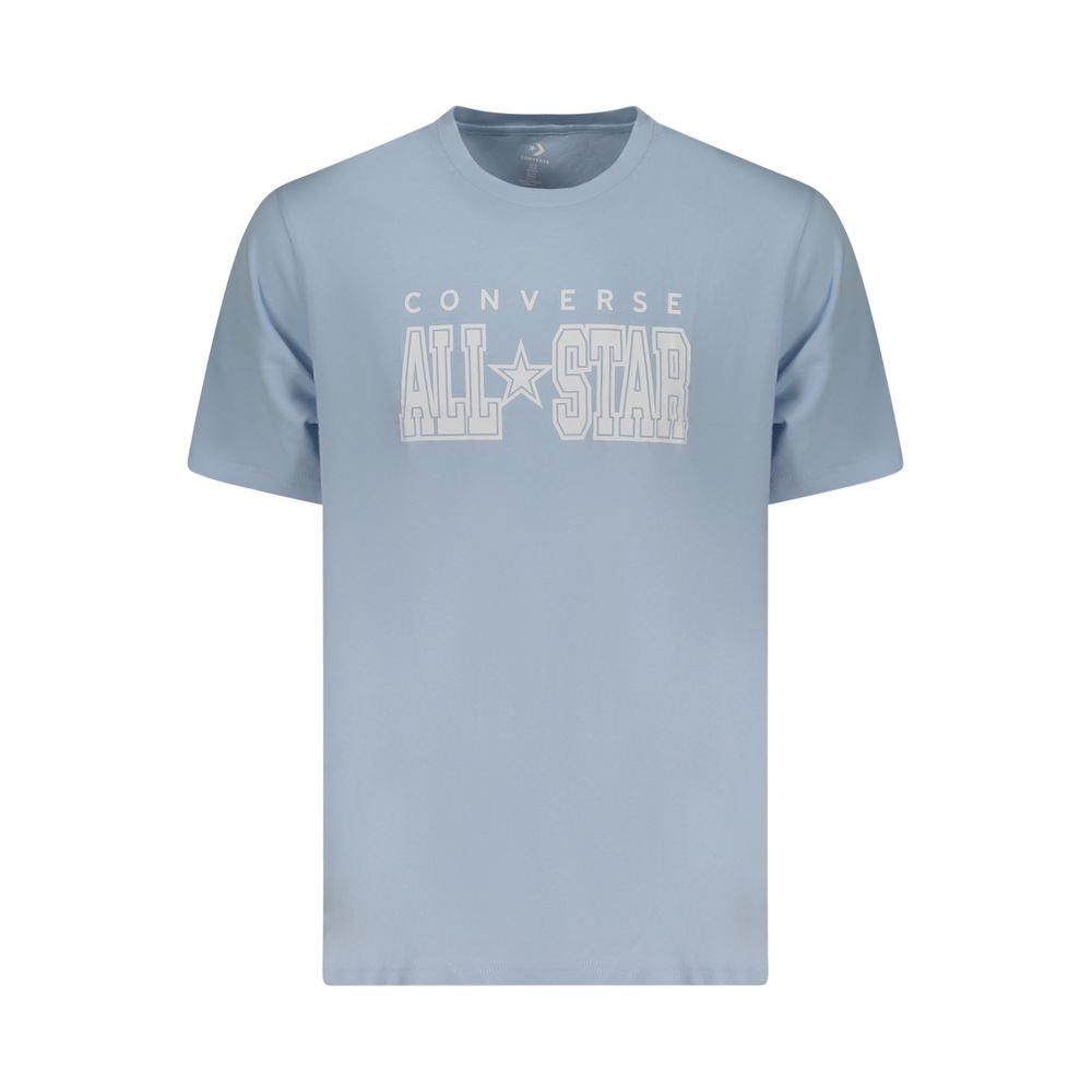 Azzurro Cotton Mens T-Shirt - ventzia