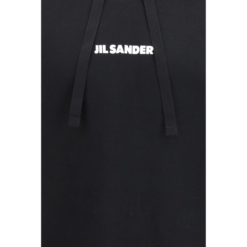 Black Cotton Sweatshirt - ventzia
