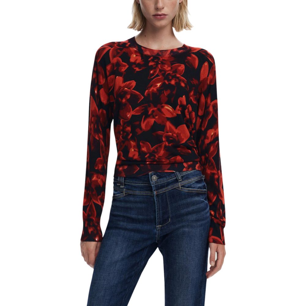 Black Viscose Sweatshirt - ventzia