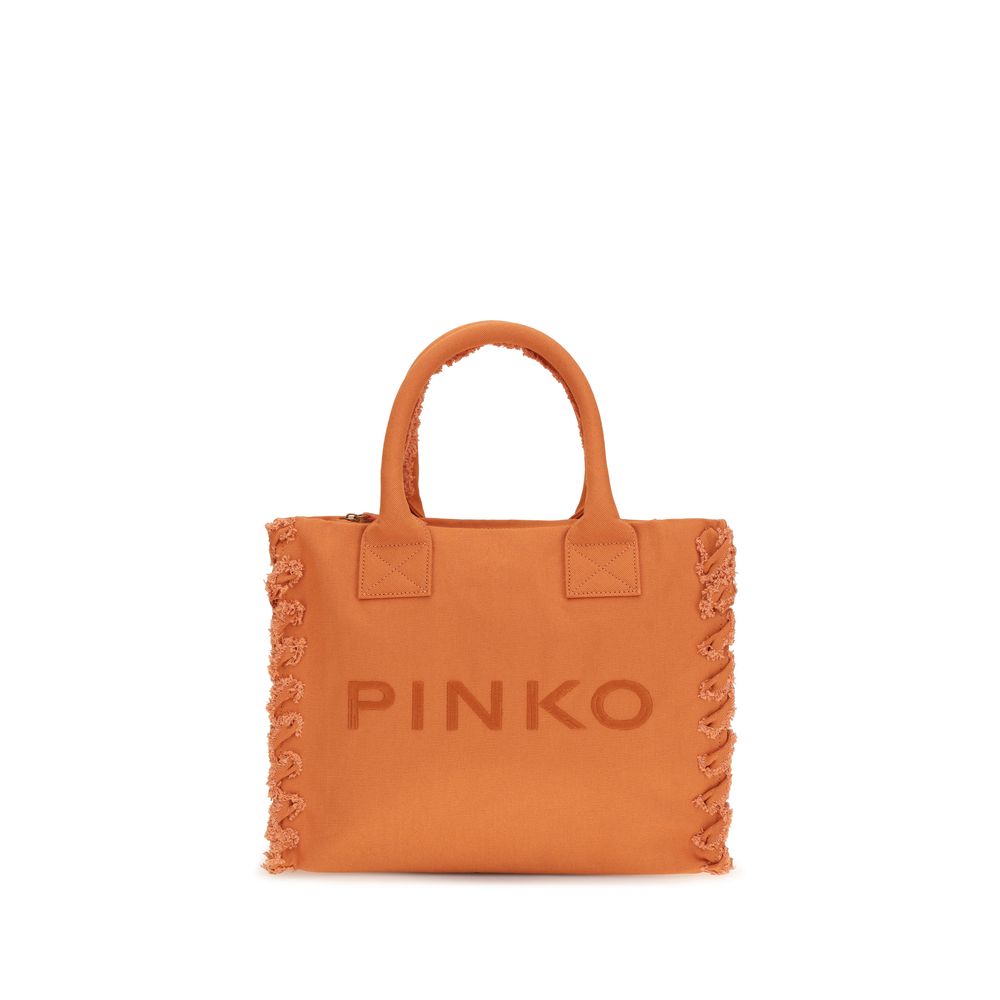 Orange Cotton Shoulder Bag - ventzia