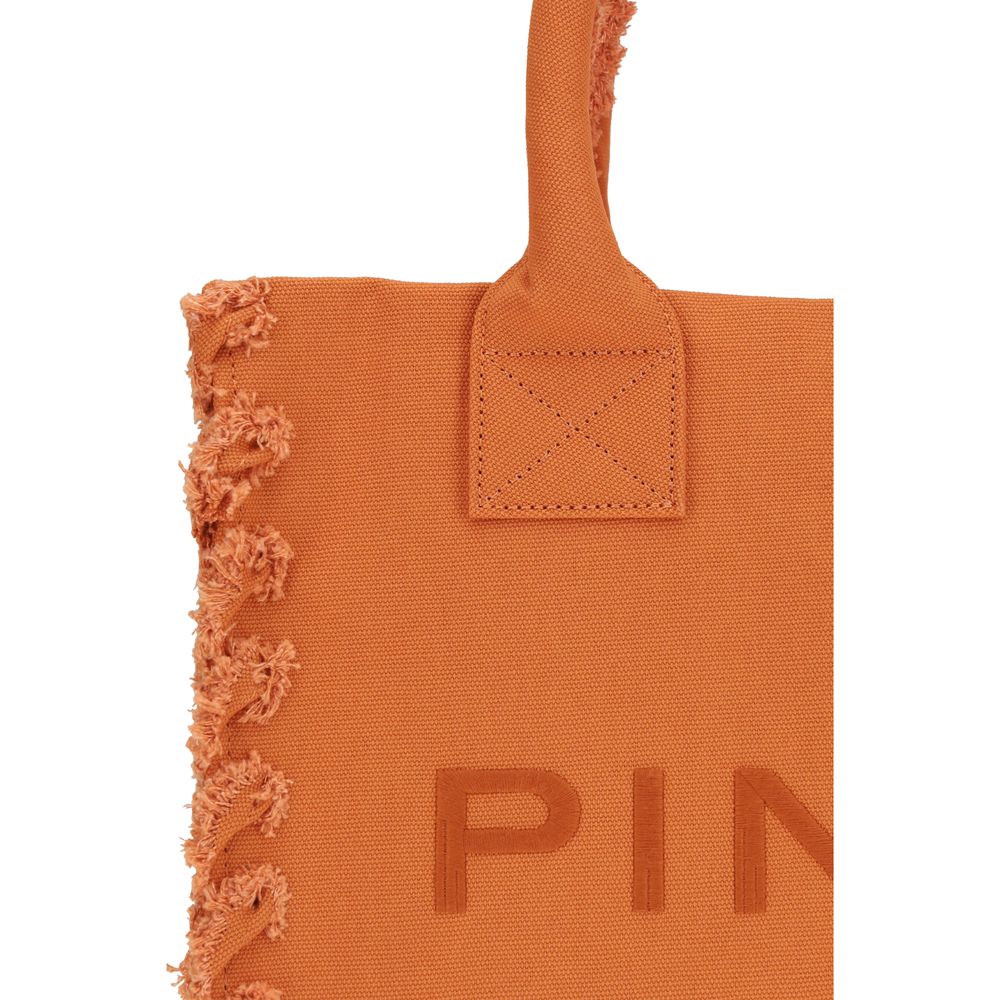 Orange Cotton Shoulder Bag - ventzia
