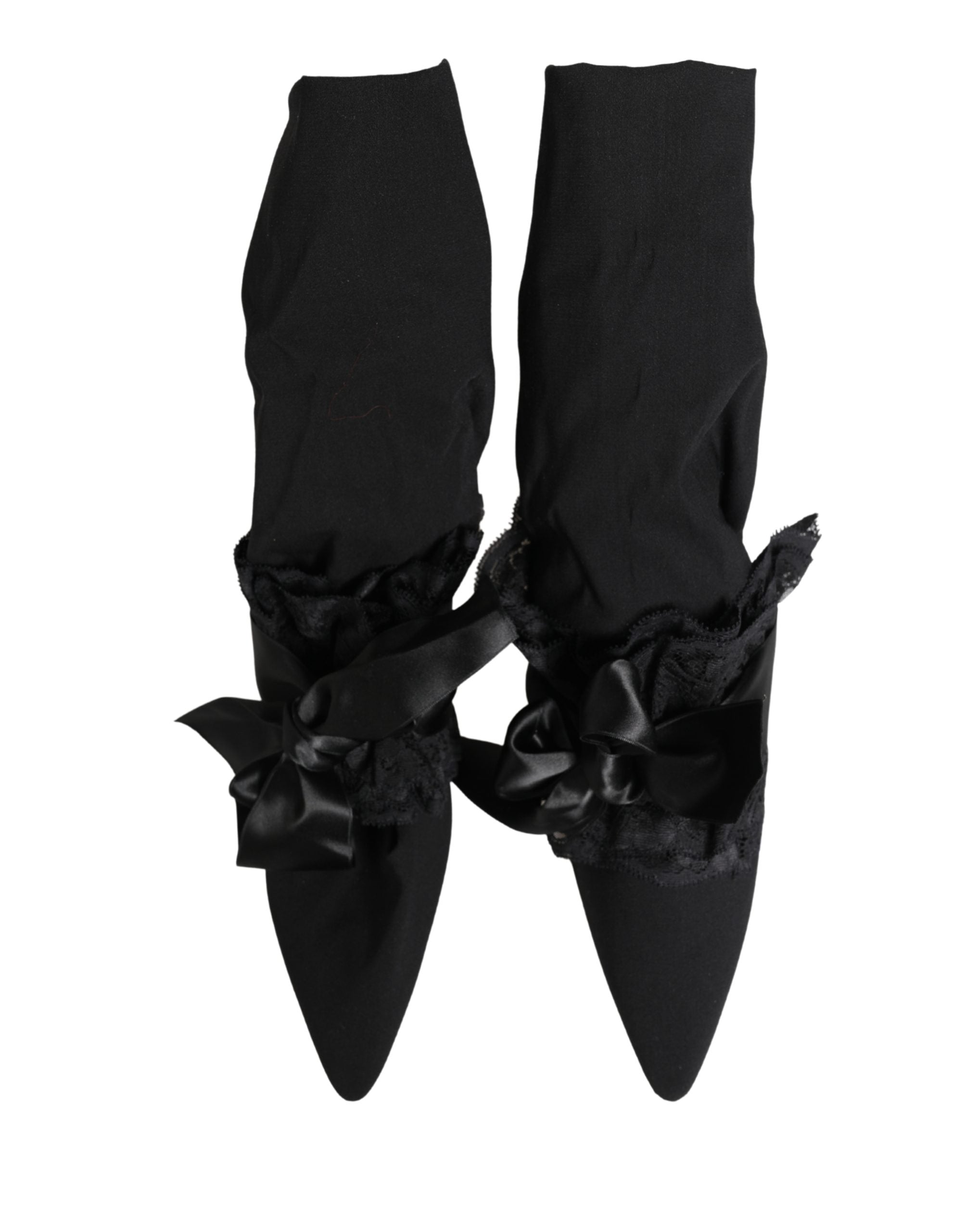 Black Suede Mid Calf Boots Shoes - ventzia