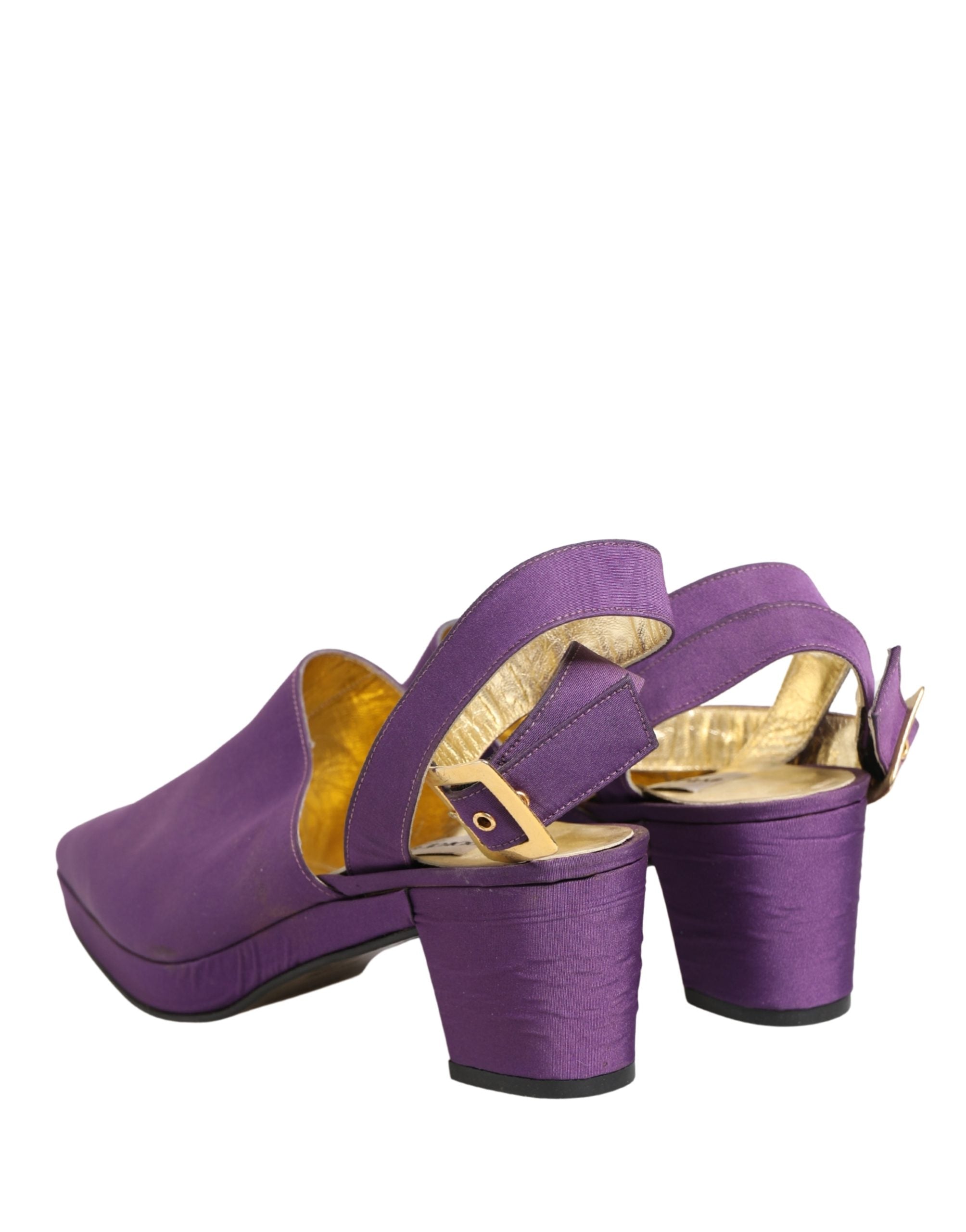 Purple Suede Sandals Shoes - ventzia