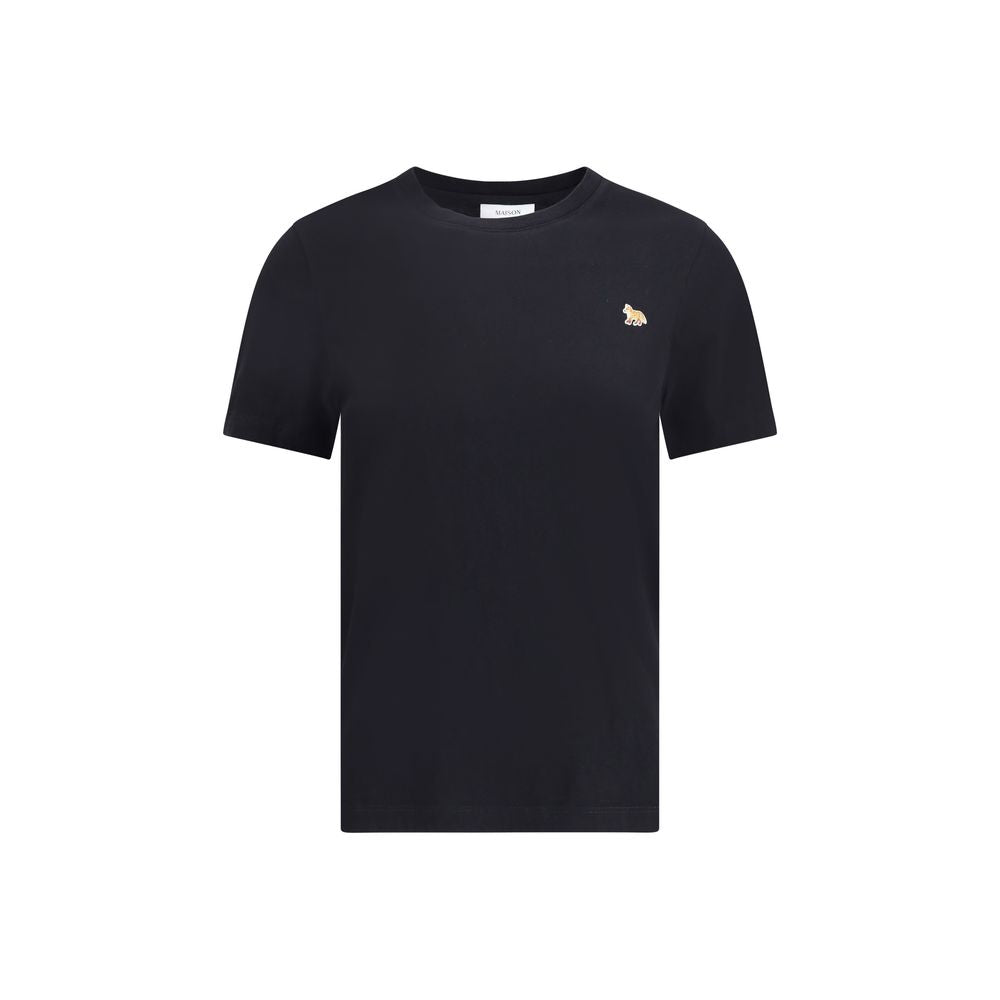 Black Cotton T-Shirt - ventzia