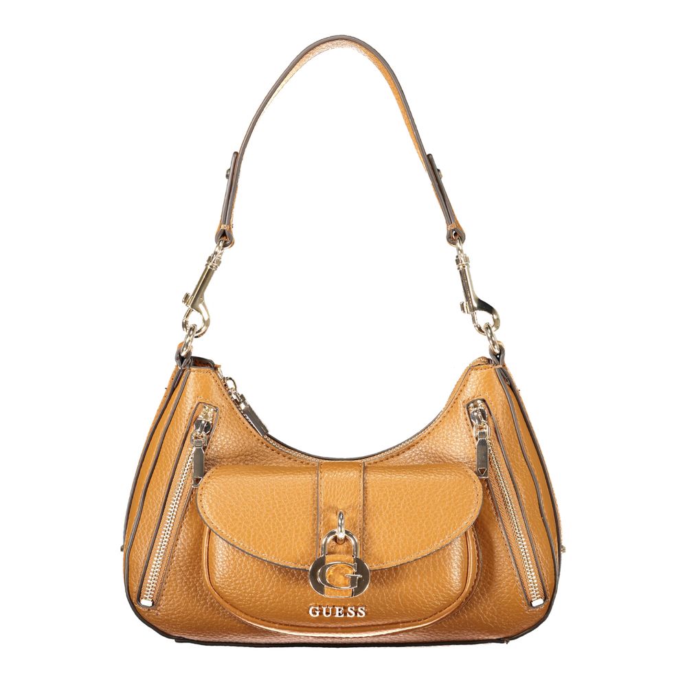 Marrone Poliuretano Women Handbag - ventzia