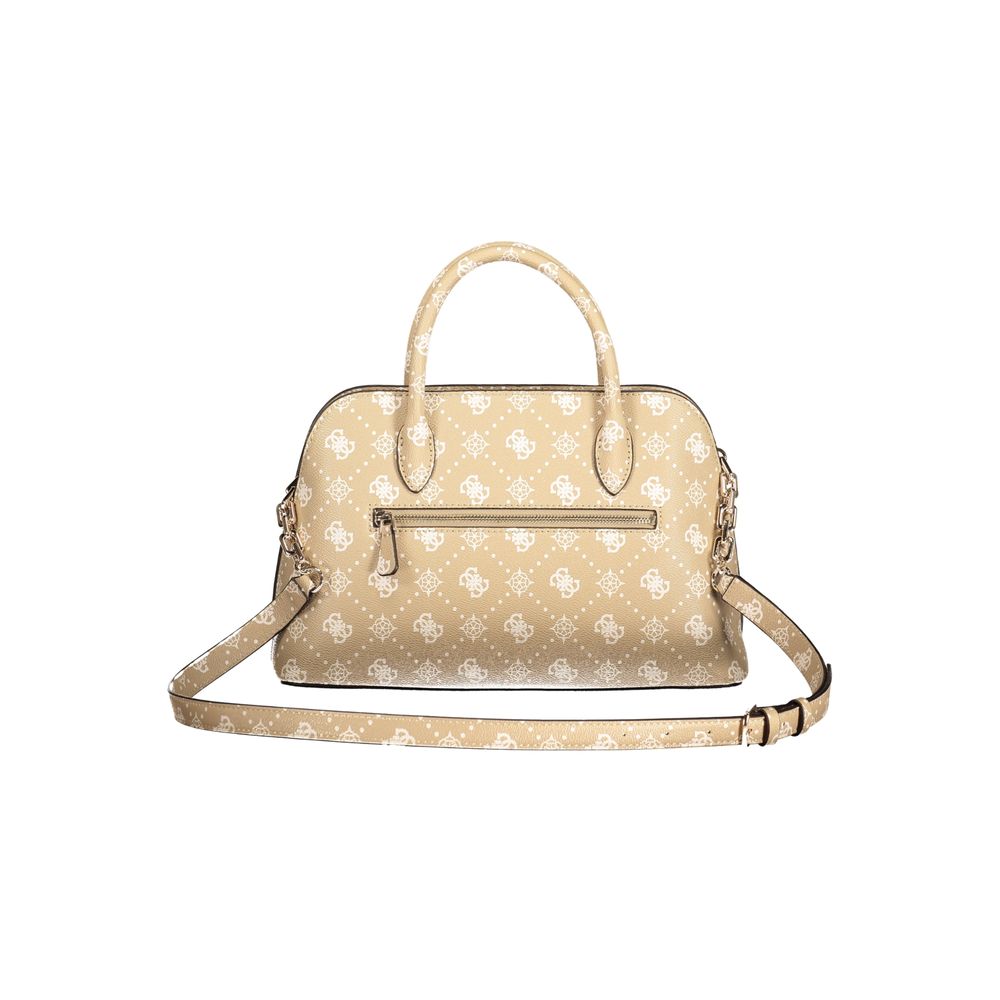 Black Polyurethane Women Shoulder Bag - ventzia