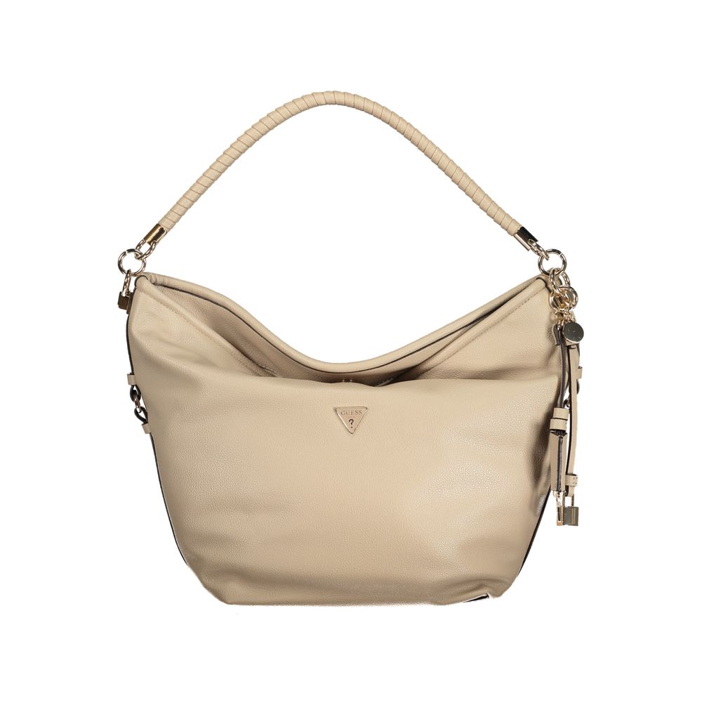 Beige Polyethylene Handbag - ventzia