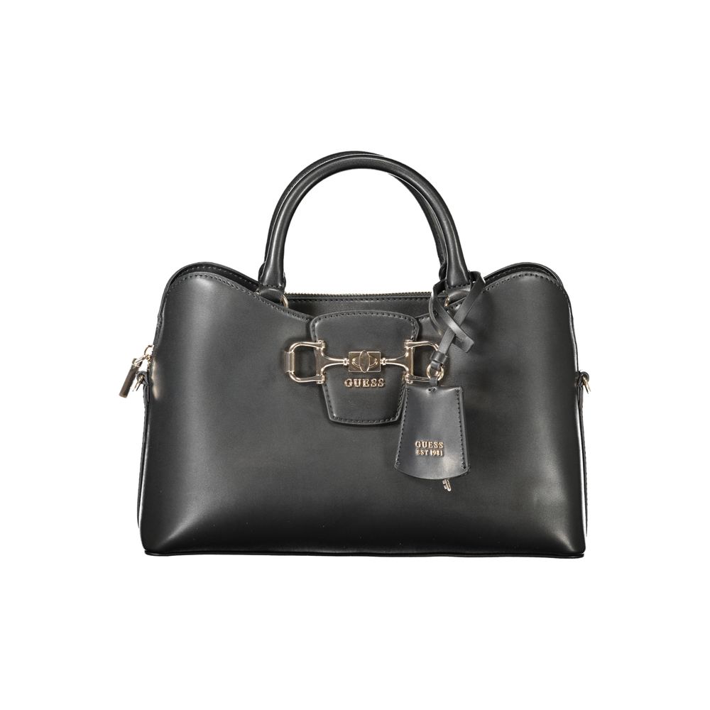 Black Polyethylene Handbag - ventzia