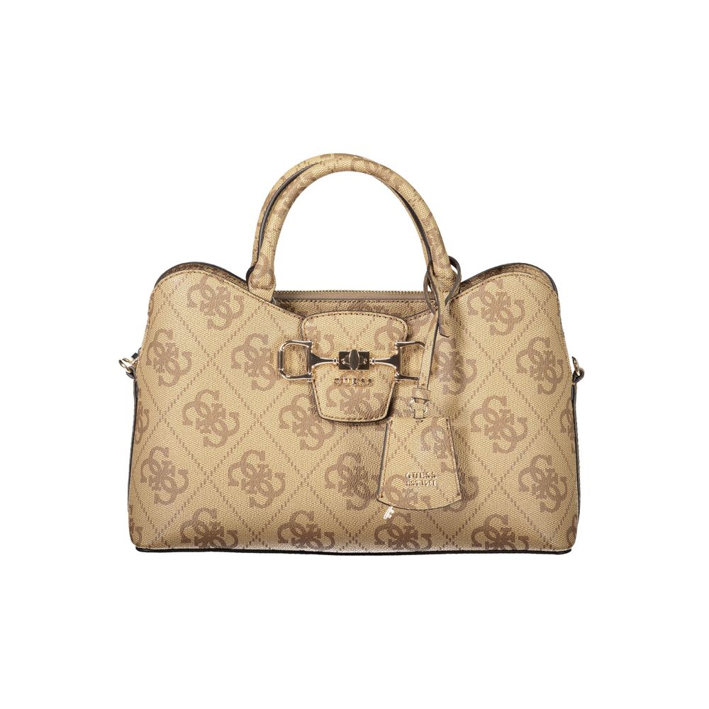 Beige Polyethylene Handbag - ventzia
