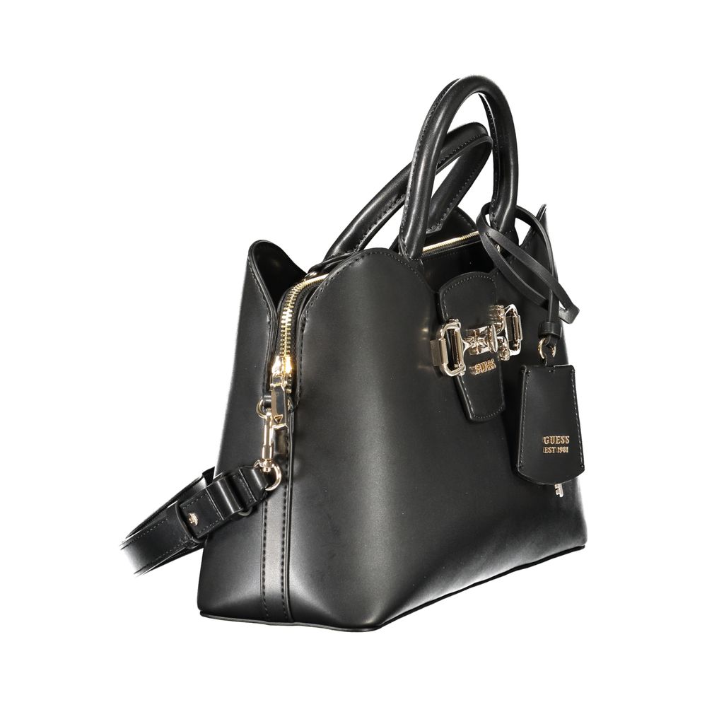 Black Polyethylene Handbag - ventzia