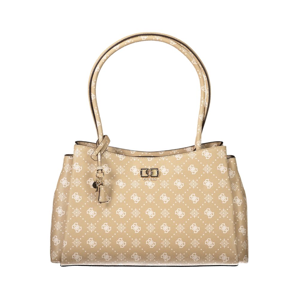 Beige Polyethylene Handbag - ventzia