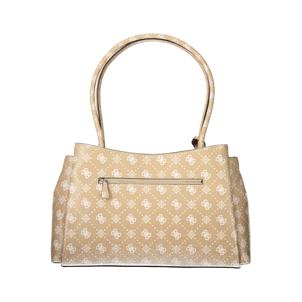 Beige Polyethylene Handbag - ventzia