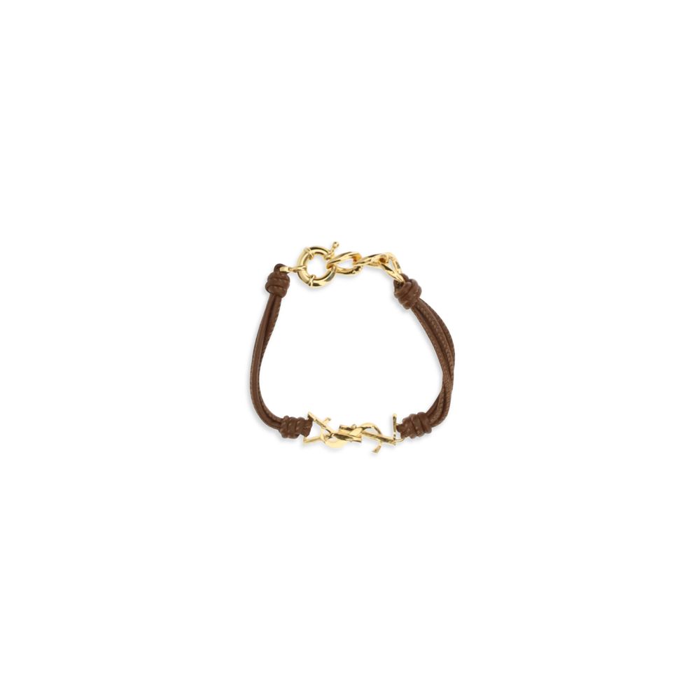 Bicolor Calf Leather Bos Taurus Bracelet - ventzia