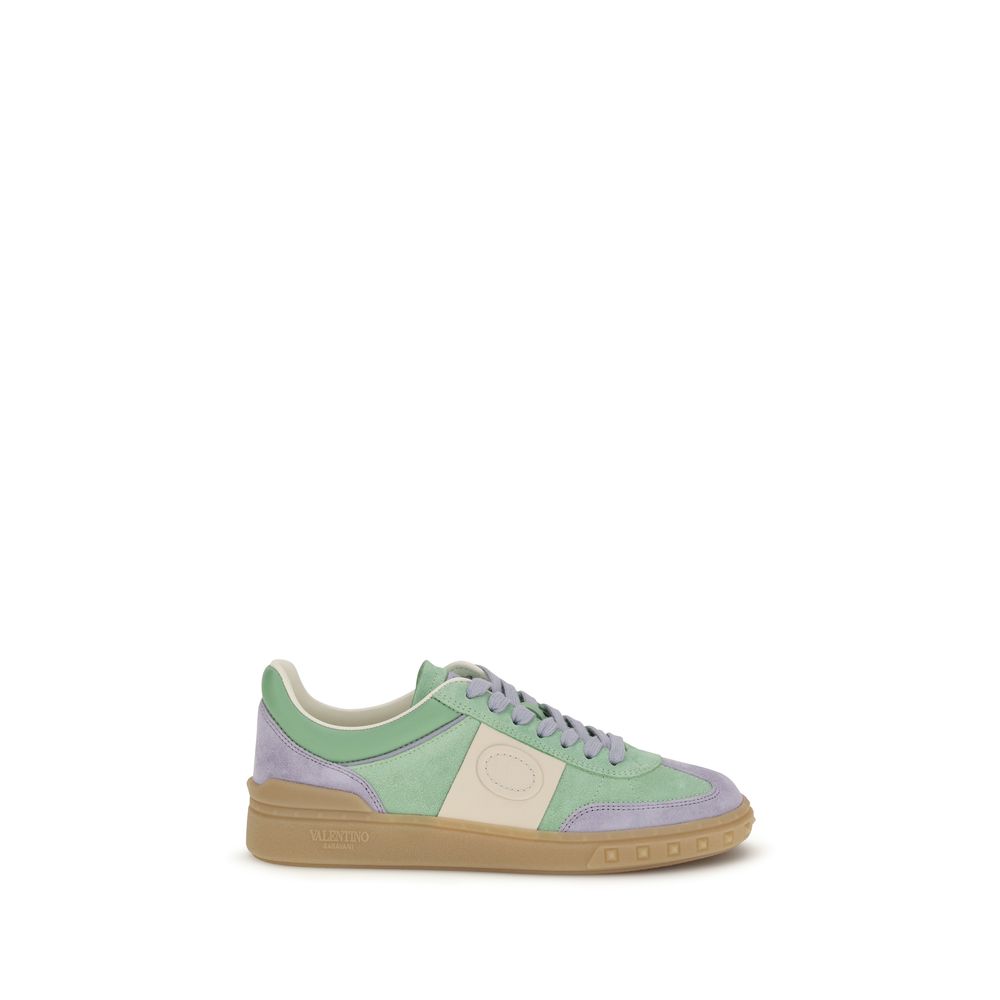 Multicolor Calf Leather Bos Taurus Low Top Sneakers - ventzia