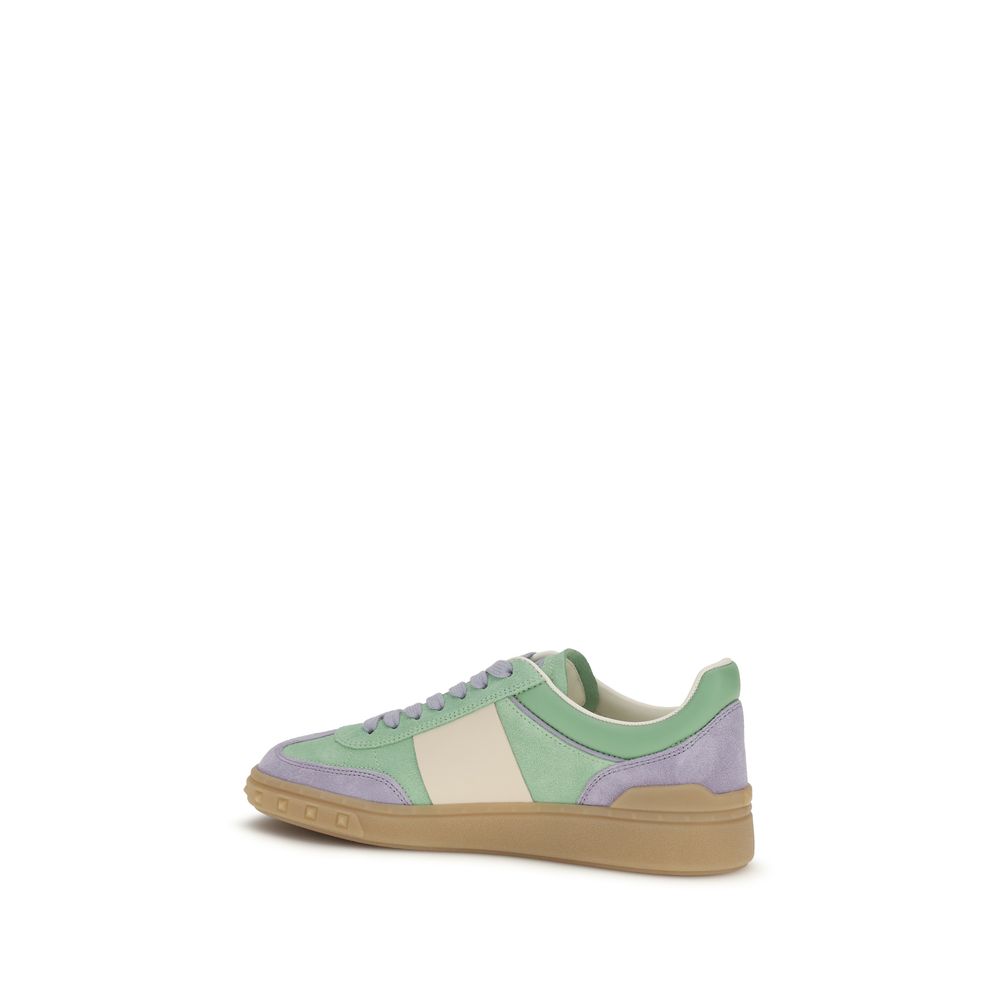 Multicolor Calf Leather Bos Taurus Low Top Sneakers - ventzia