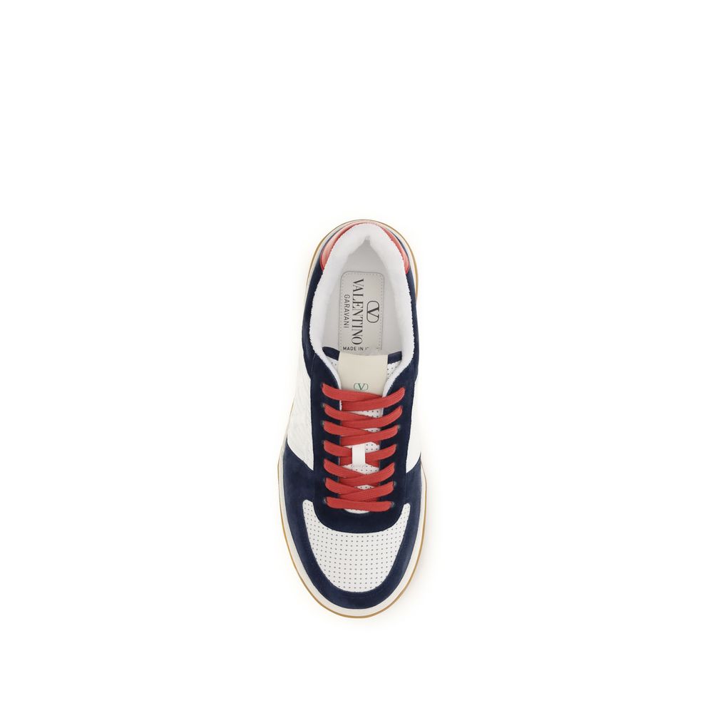 Black Calf Leather Bos Taurus Athletic Sneakers - ventzia