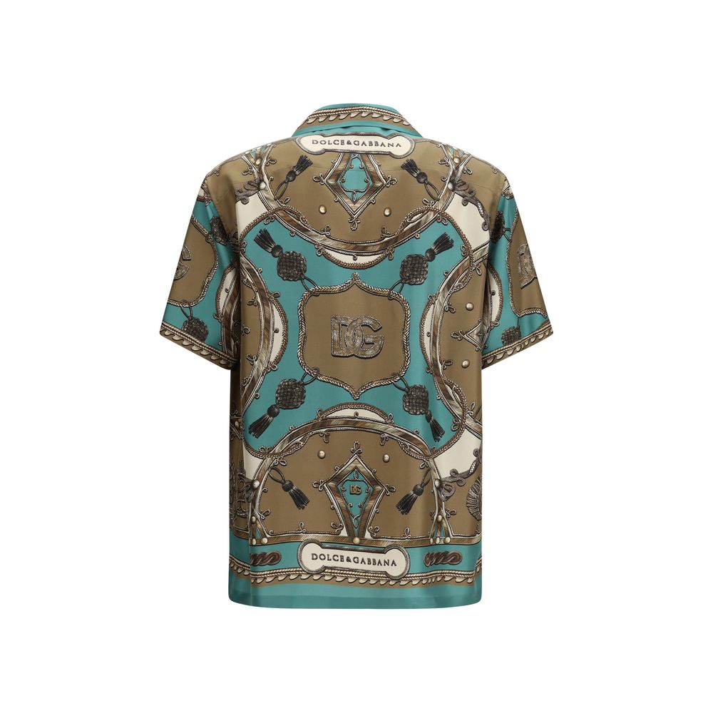 Multicolor Silk Pattern Shirt - ventzia