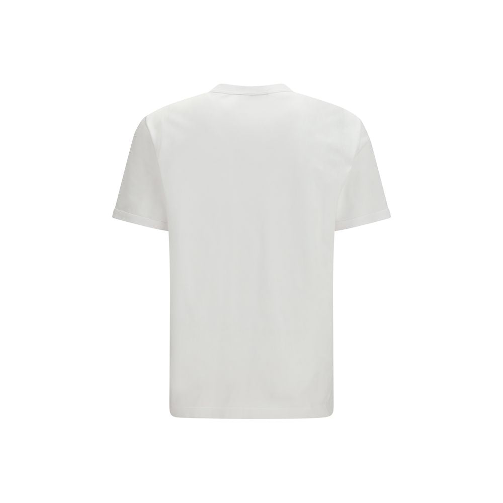 White Cotton T-Shirt - ventzia