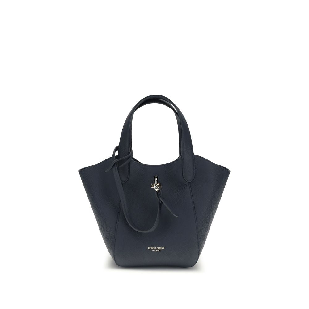 Blue Calf Leather Bos Taurus Handbag - ventzia