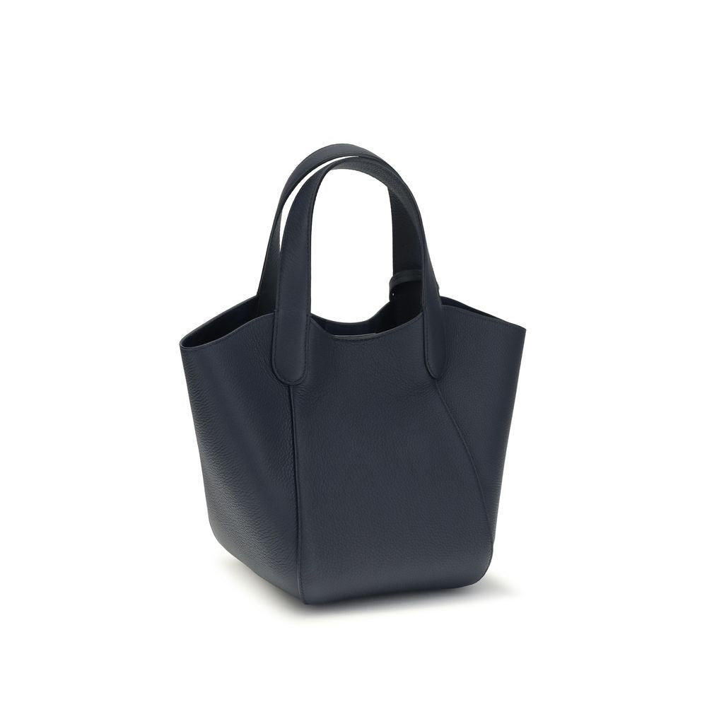 Blue Calf Leather Bos Taurus Handbag - ventzia