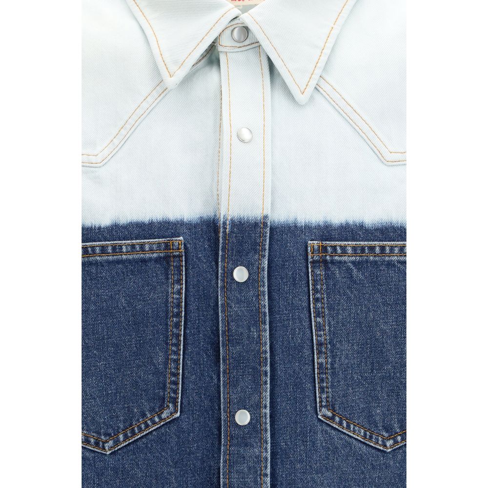 Blue Denim Shirt - ventzia