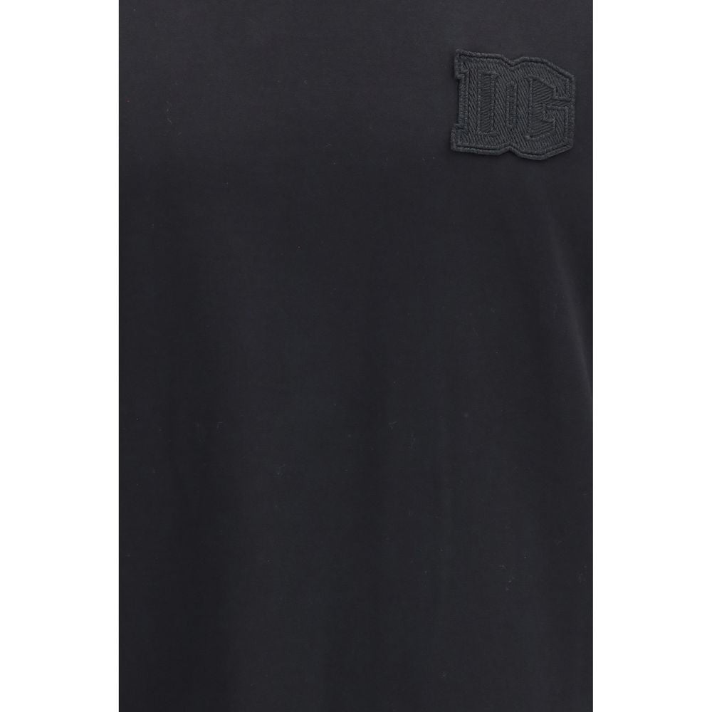 Black Cotton T-Shirt - ventzia
