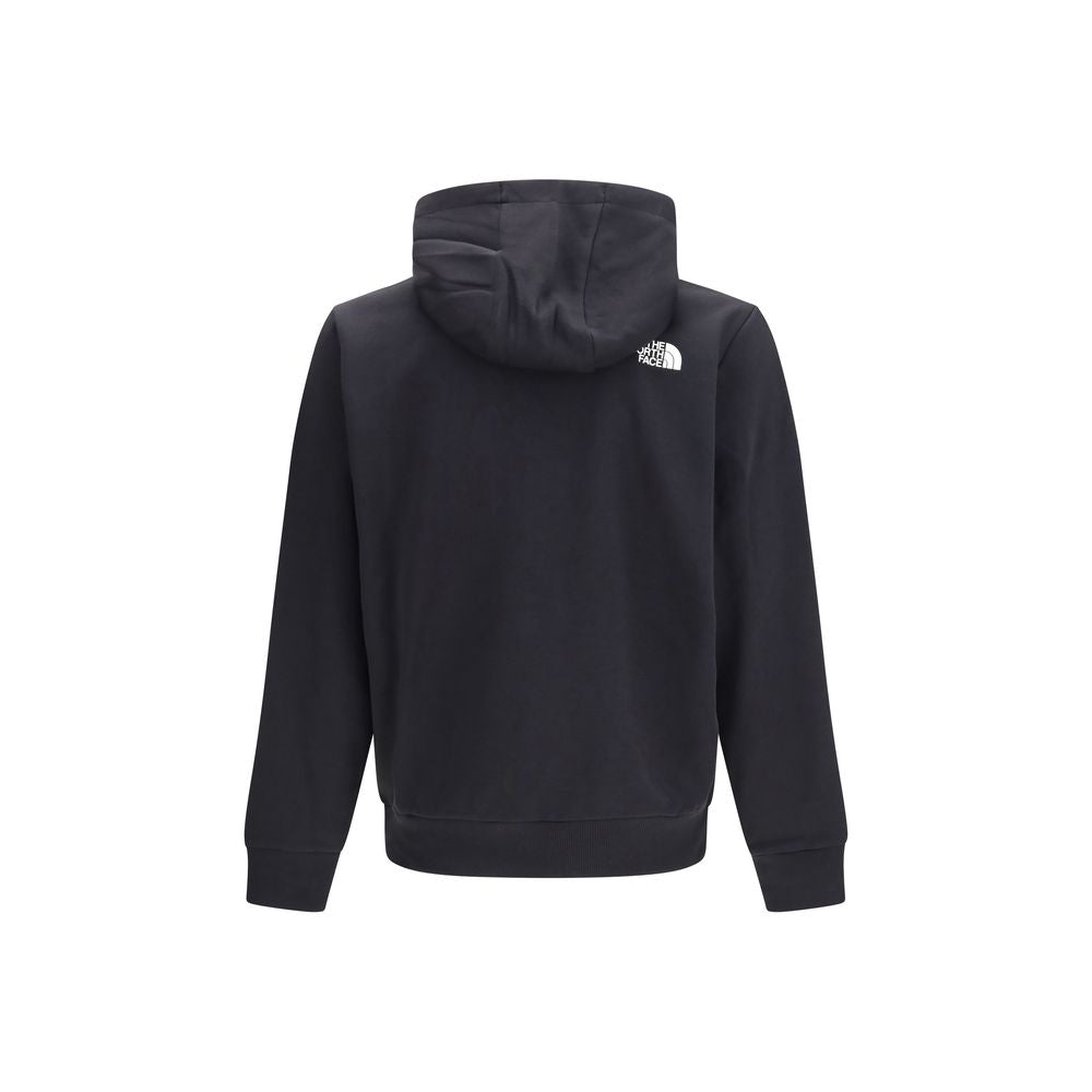 Black Cotton Sweatshirt - ventzia
