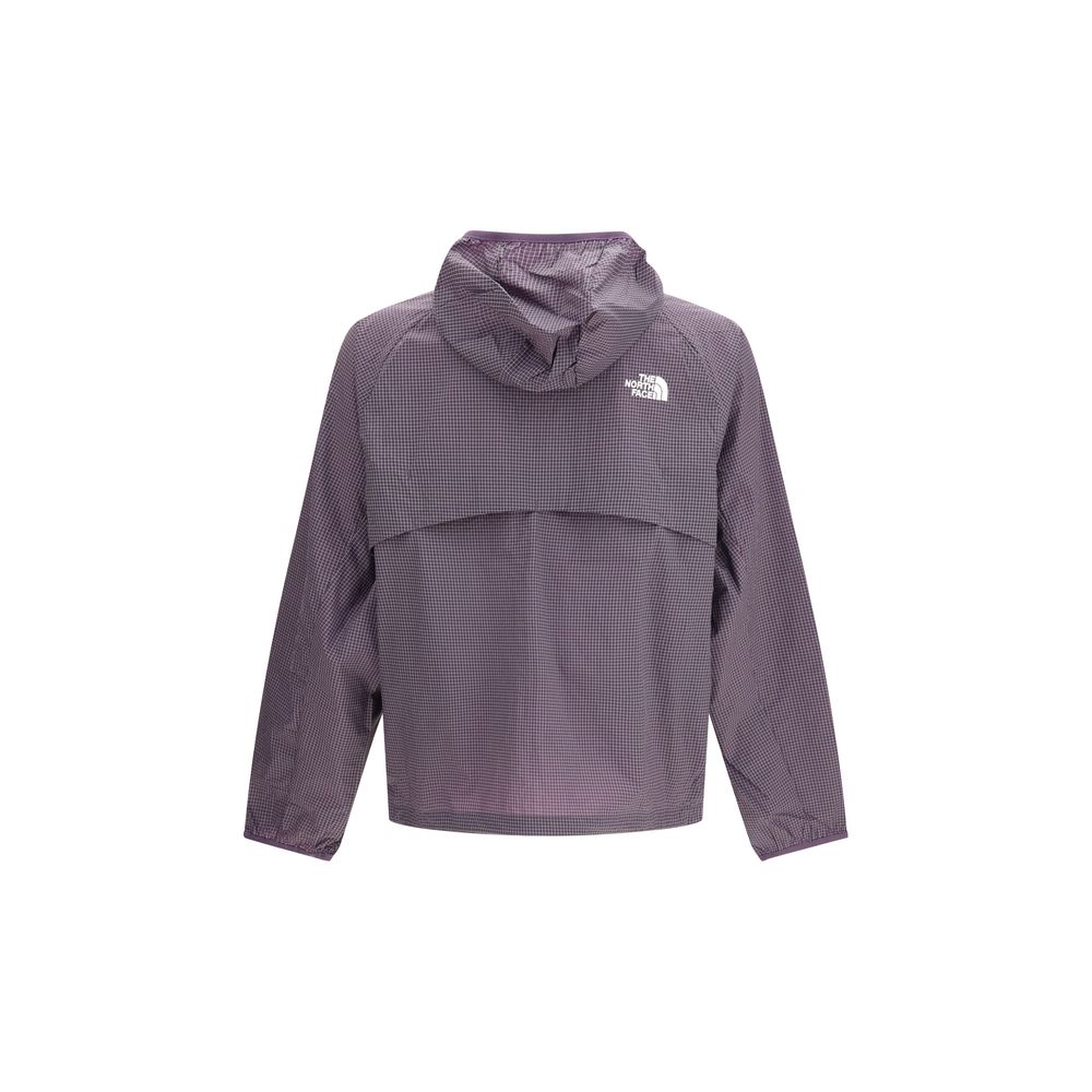Purple Polyester Shell Jacket - ventzia
