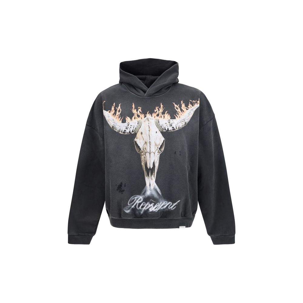 Gray Cotton Sweatshirt - ventzia