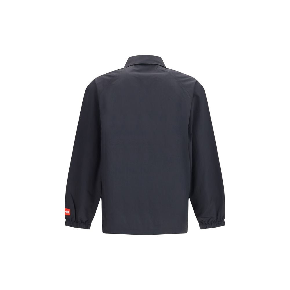 Black Nylon Shell Jacket - ventzia