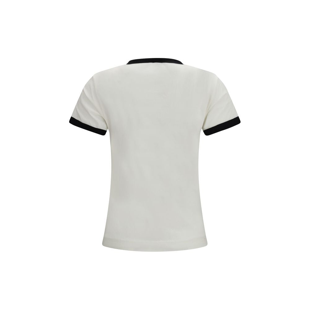White Cotton T-Shirt - ventzia