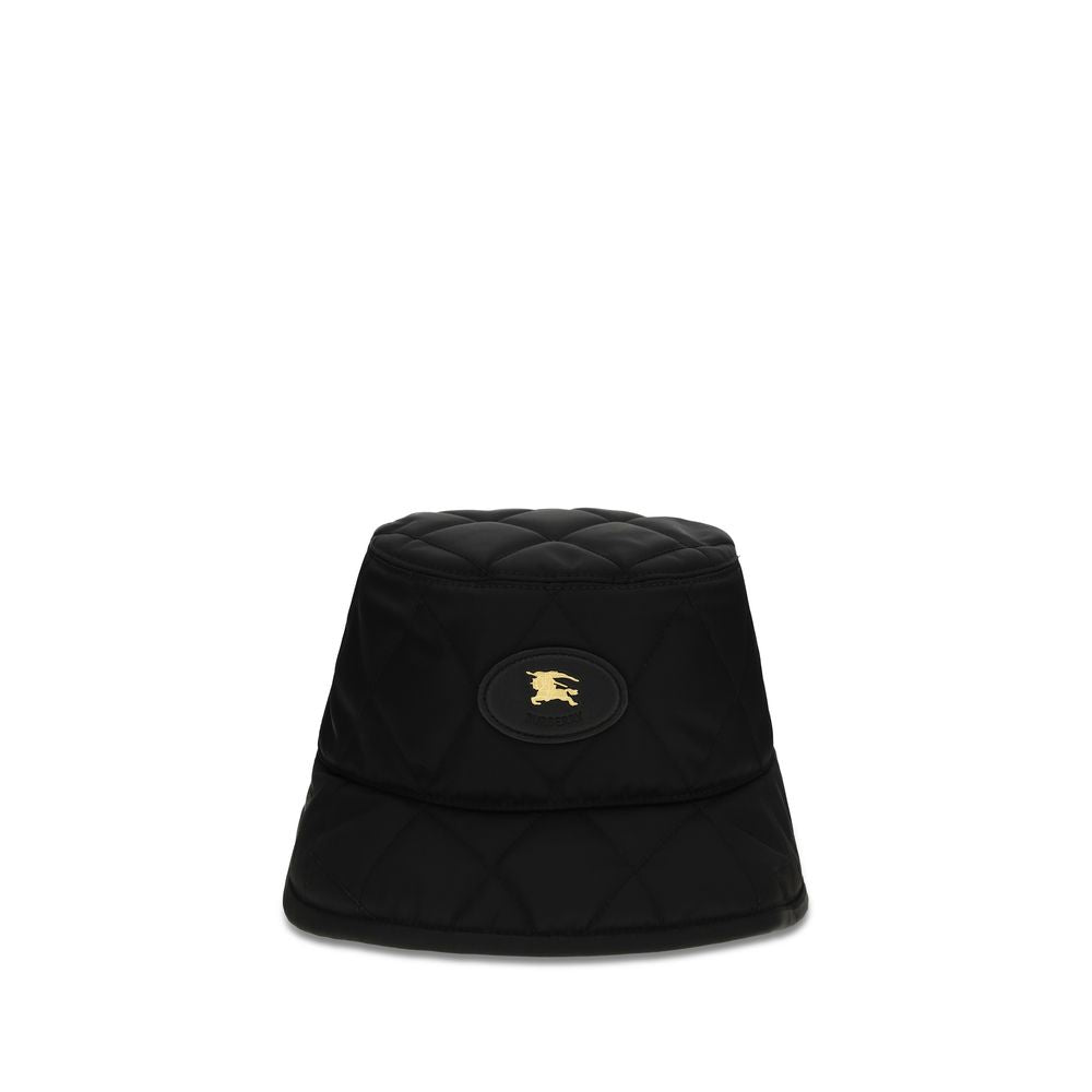 Black Polyamide Bucket Hat - ventzia