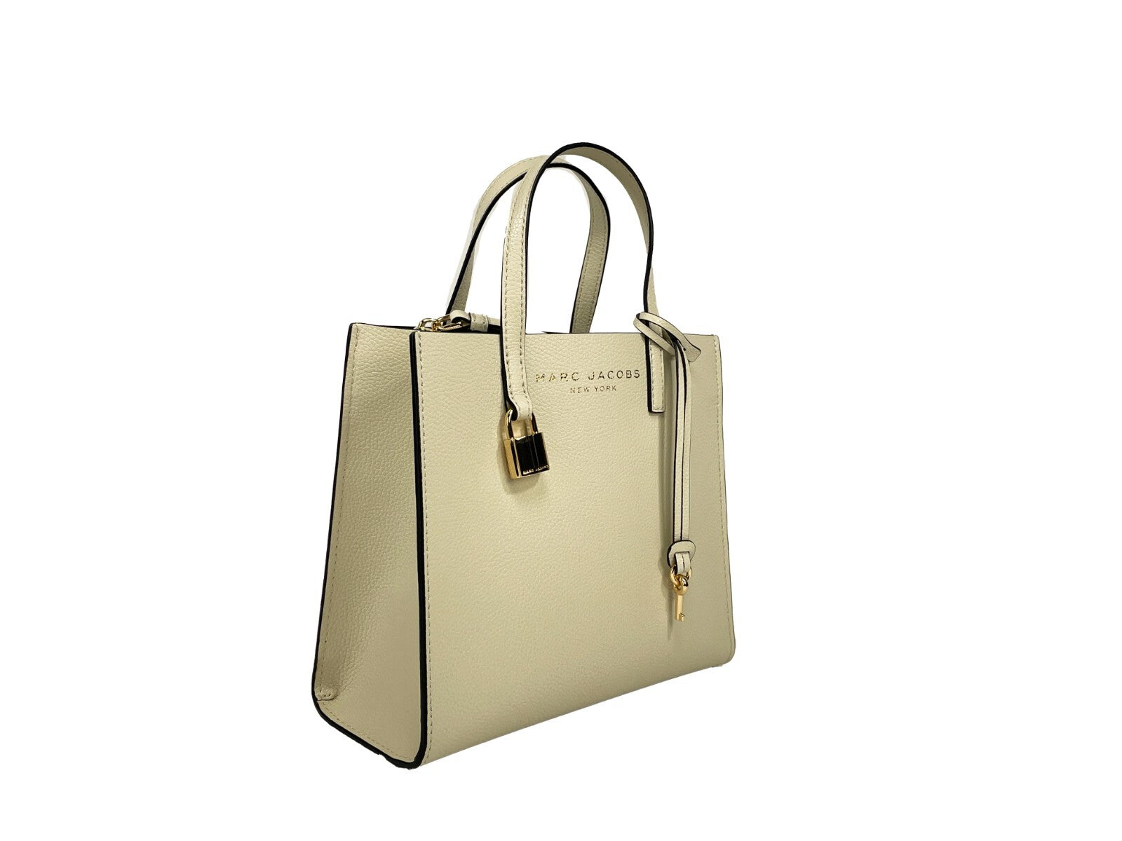 Women'S Mini Pebbled Tote - Marshmallow - ventzia