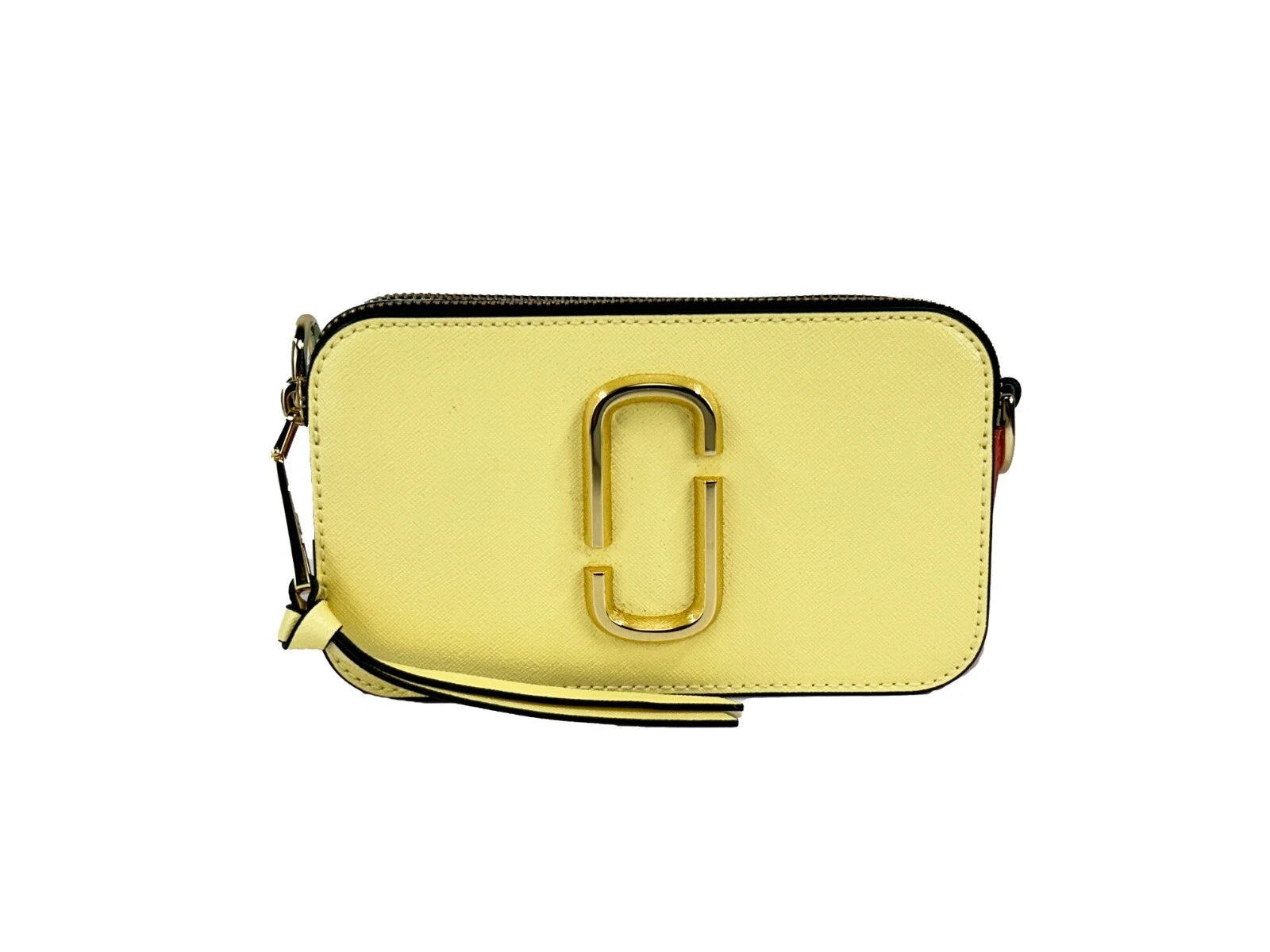 Marc Jacobs The Snapshot Crossbody Bag (Pastel Yellow Multi) - ventzia