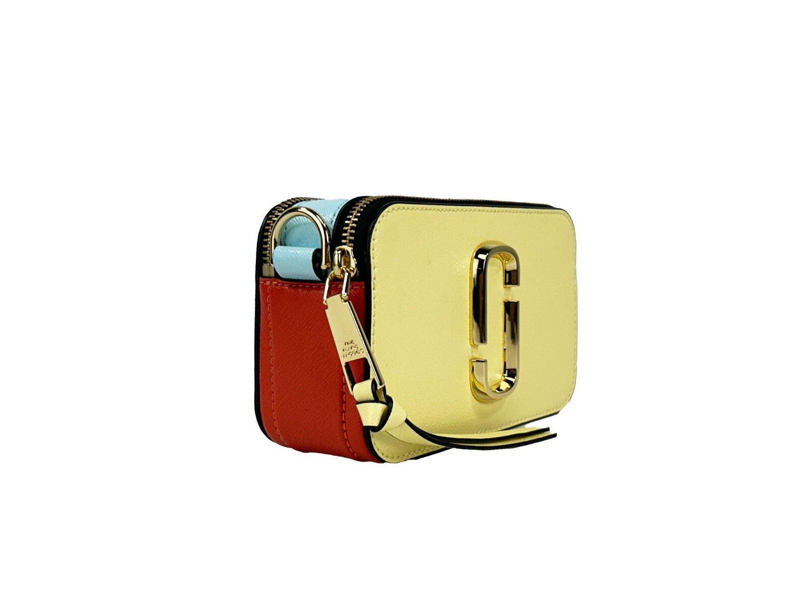 Marc Jacobs The Snapshot Crossbody Bag (Pastel Yellow Multi) - ventzia