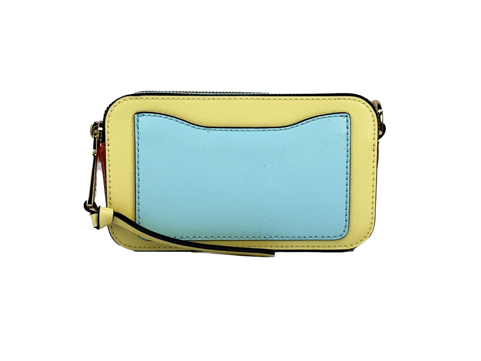 Marc Jacobs The Snapshot Crossbody Bag (Pastel Yellow Multi) - ventzia