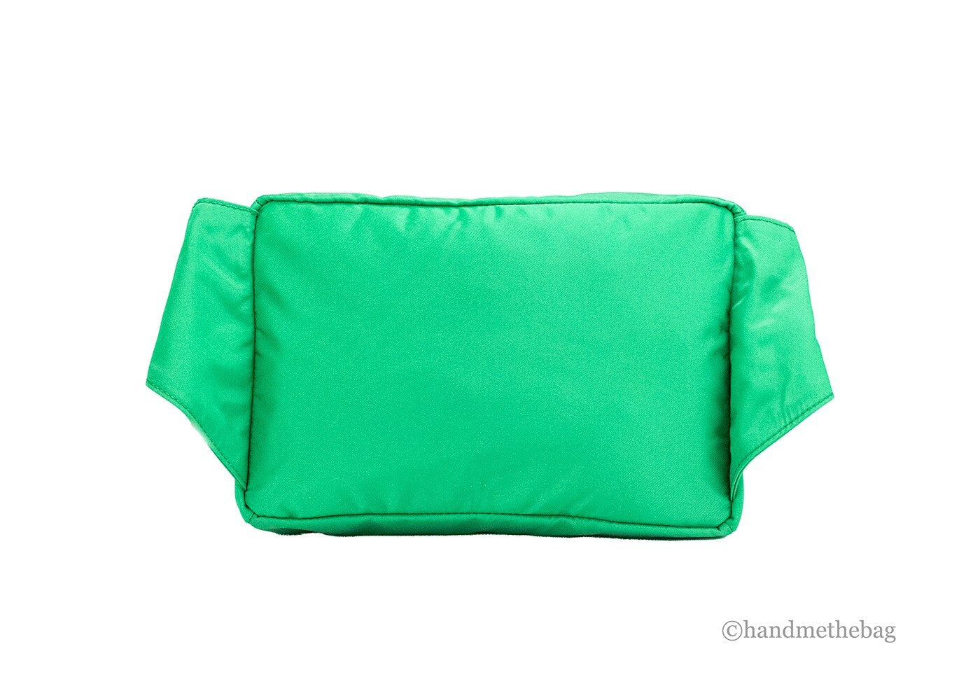 Versace Small Bright Green Nylon Matte Medusa Belt Bag Waist Fanny Pack Purse - ventzia