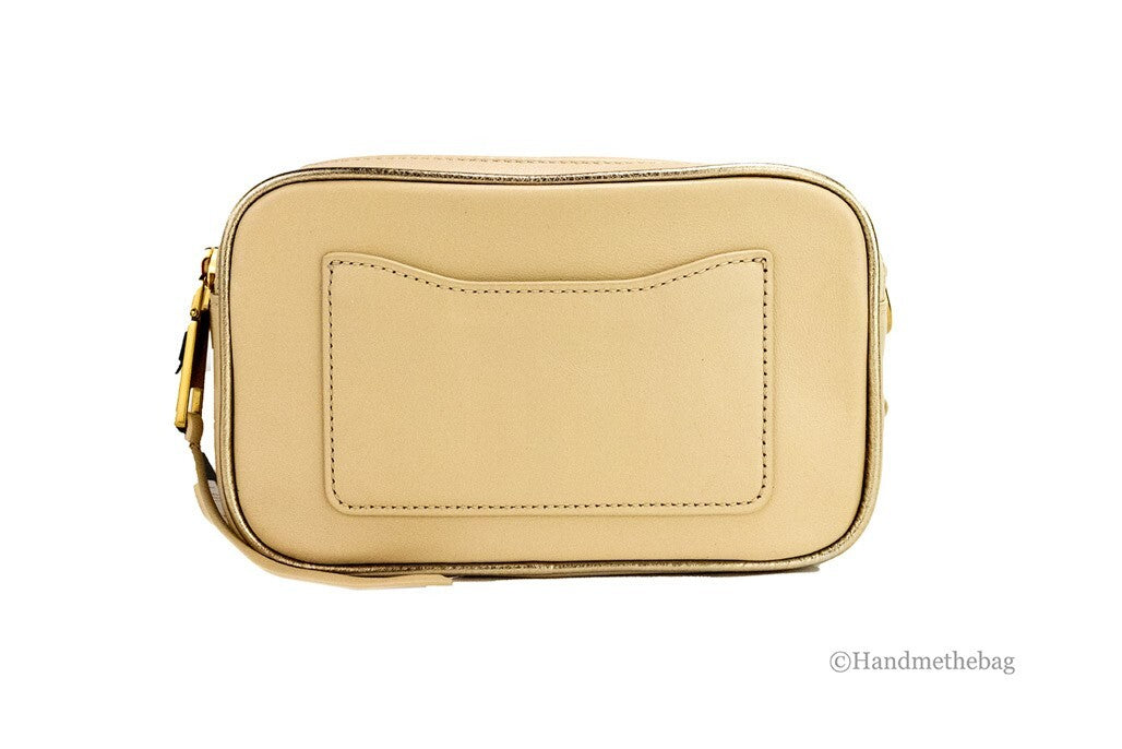 Marc Jacobs The Moto Shot 21 Curds Leather Camera Crossbody Purse Bag - ventzia