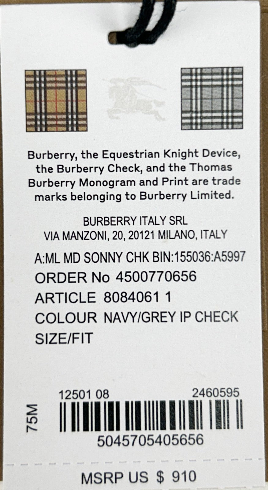 Burberry Medium Check Sonny Fanny Belt Bag - ventzia