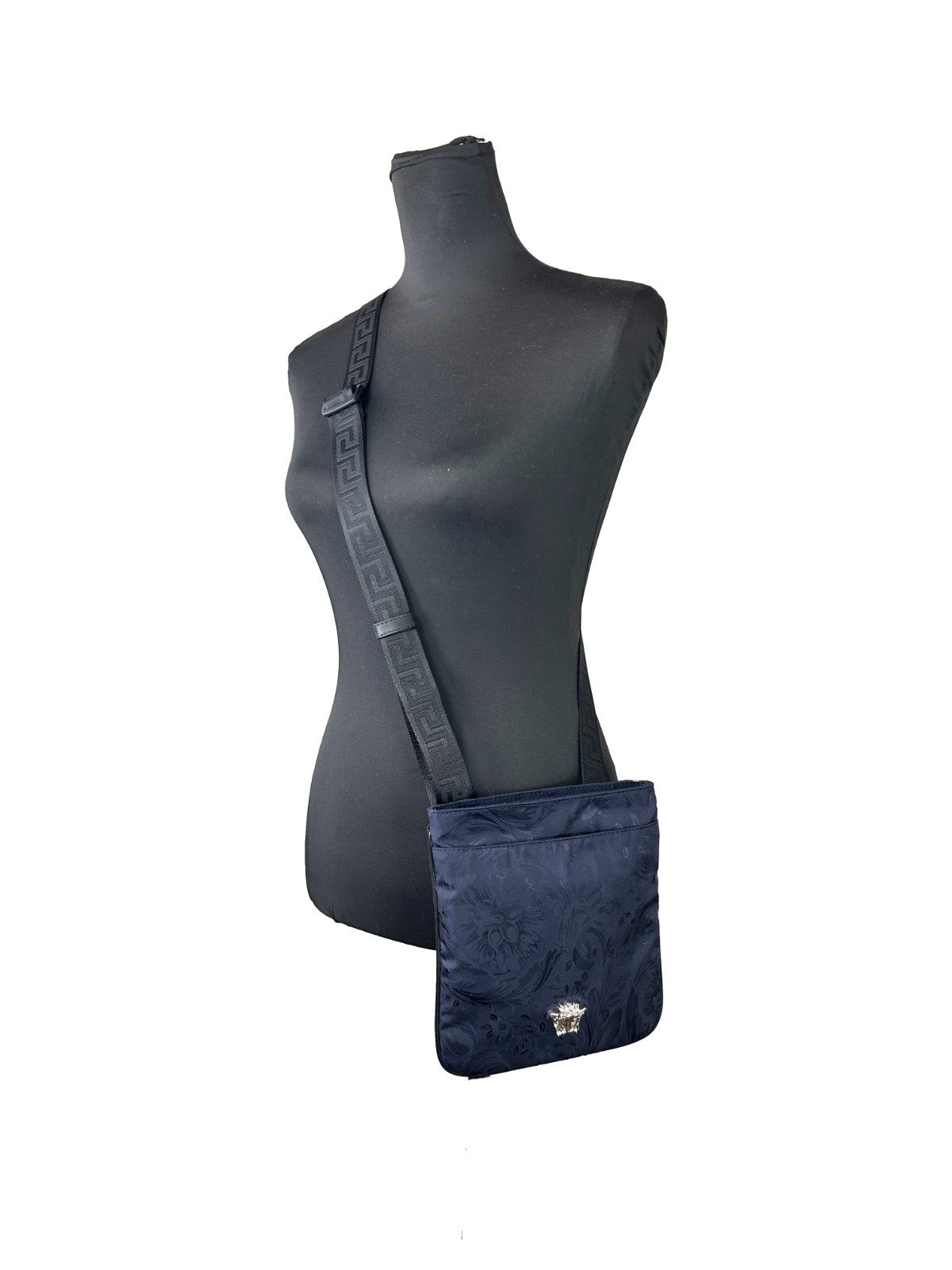 Versace Medusa Flat Crossbody Bag - ventzia