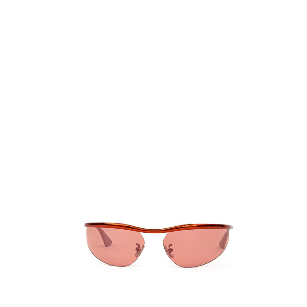 Orange Metal Sunglasses - ventzia